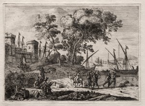The Draughtsman by Claude Lorrain