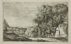 The Flight into Egypt by Claude Lorrain