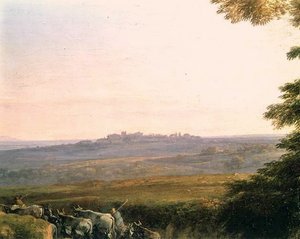 Landscape with Cowherds (detail)