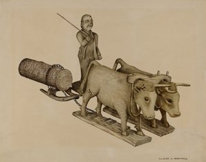 Log-Hauling by Claude Marshall