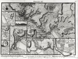 Map of Saintonge, from Recueil des Plans de Saintonge