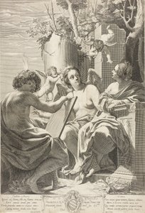 Allegory on the Faculties of the Soul by Claude Mellan