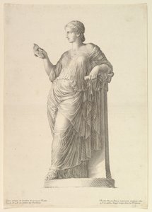 Ancient Statue of the Muse Thalia
