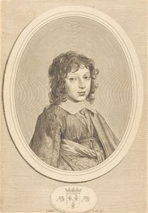 Armand de Bourbon, Prince de Condé by Claude Mellan