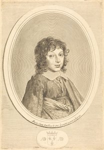 Armand de Bourbon, Prince of Condé by Claude Mellan