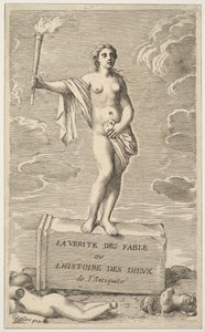 Feminine Figure by Claude Mellan