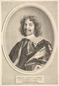 Henri-Louis Habert de Montmor by Claude Mellan