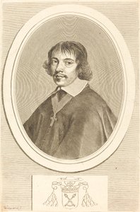 Jean-François Paul de Gondi, Cardinal of Retz by Claude Mellan