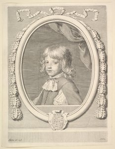 Louis-Joseph de Lorraine, Duke of Guise, as a Child by Claude Mellan