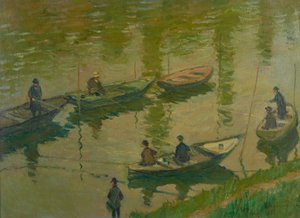 Angler on the Seine at Poissy