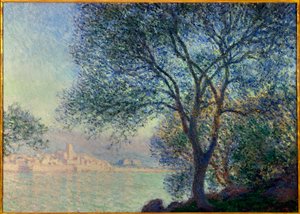 Antibes, view of the Salis by Claude Monet