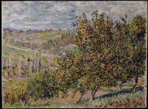 Apple Blossom, 1878 by Claude Monet