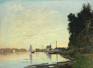 Argenteuil, Late Afternoon, 1872 by Claude Monet