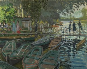 Bathers at La Grenouillère. 1869
