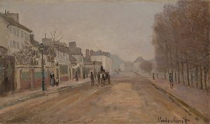 Boulevard Héloïse, Argenteuil by Claude Monet