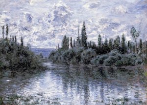 Arm of the Seine near Vétheuil