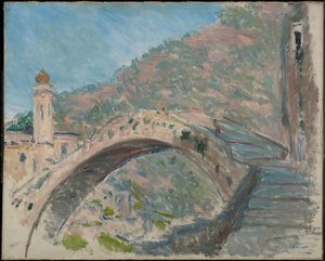 Bridge at Dolceacqua by Claude Monet