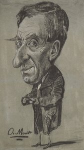 Caricature of a Man with a Snuff Box by Claude Monet