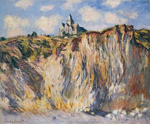 Church at Varengeville, Morning by Claude Monet