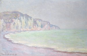 Cliffs at Pourville by Claude Monet
