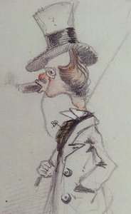 Dandy with a Cigar by Claude Monet