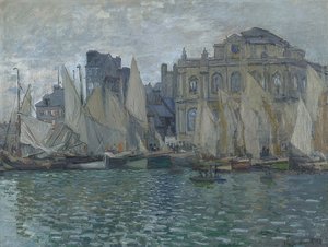 The Museum of Le Havre. 1873 by Claude Monet