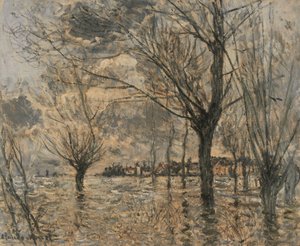 Flood of the Seine at Vétheuil
