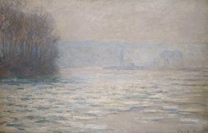 Floods on the Seine near Bennecourt, 1893