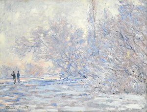 Frost in Giverny, 1885 by Claude Monet