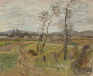 Gennevilliers Plain by Claude Monet