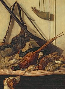 Hunting Trophies, 1862 by Claude Monet
