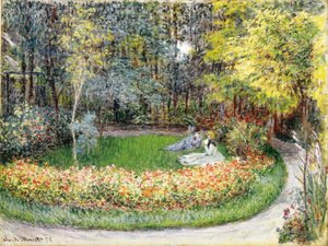 In the Garden, 1875 by Claude Monet