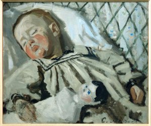 Jean Monet Asleep