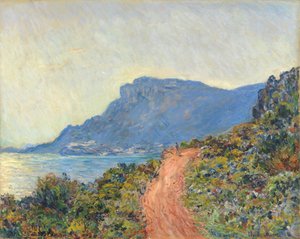 La Corniche near Monaco by Claude Monet