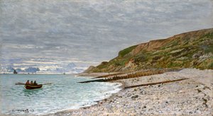 The Pointe de la Hève, Sainte-Adresse, 1864 by Claude Monet