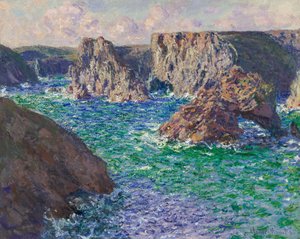 The Guibel Rock, Port-Domois by Claude Monet