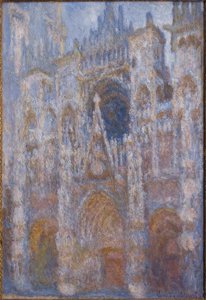 The Cathedral of Rouen. The Portal, Morning Sun