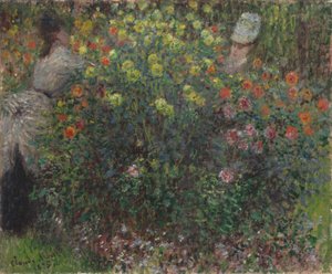 Ladies in Flowers by Claude Monet