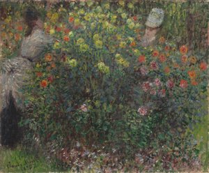 Ladies in Flowers, 1875 by Claude Monet