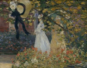 The Lunch by Claude Monet