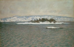 The Fjord of Christiania (Oslo) by Claude Monet