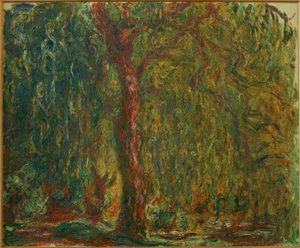 The Weeping Willow by Claude Monet