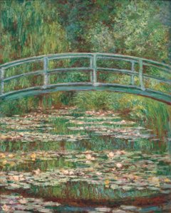 The Water Lily Pond by Claude Monet