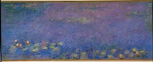 Water Lilies: Morning by Claude Monet