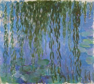 Water Lilies with Willow Branches by Claude Monet