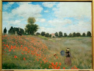 Poppies, Near Argenteuil by Claude Monet