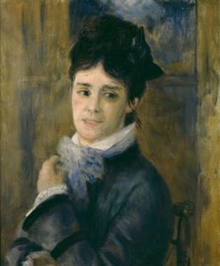Portrait of Madame Claude Monet by Claude Monet