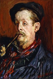 Portrait of Leon Peltier by Claude Monet