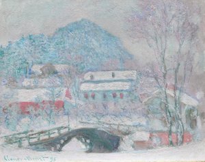Sandvika, Norway, 1895 by Claude Monet