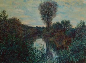 Small Branch of the Seine by Claude Monet